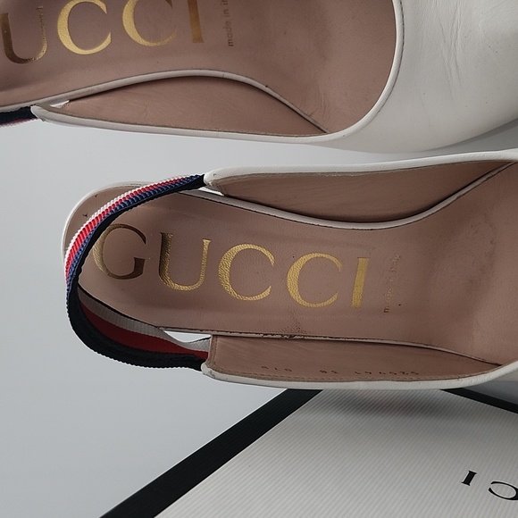 Gucci Malaga Kid Pumps - 38/8 US - Picture 7 of 16